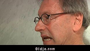 Horny Maid Seduces Old Hotel Guest