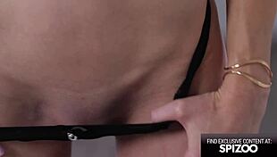 Blondie Morgan Rain Spreads Her Tight Pussy for Big Cock!