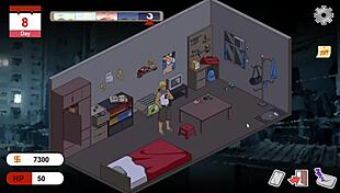 Hentai game features cheating wife with big boobs getting fucked.