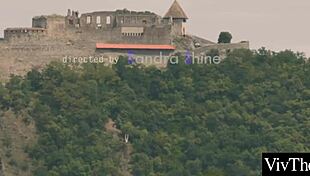 Tattooed Lesbian Explores Brunette Body Before Intense Fingering!