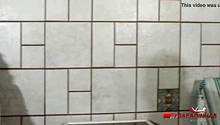 Uncle And Nephew With Brazilian Fitness Model