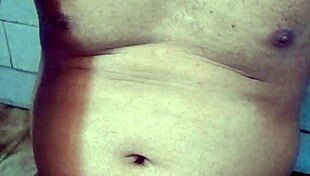 Indian gay bottom takes own golden shower intensely