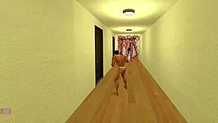 the stubborn candidate really wanted to audition, showing off her pussy