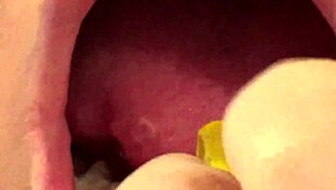 Watch fifi foxx's mouth vore close up eating gummy bears