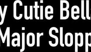 Ebony Cutie Bella Doll Gives Rome Major Sloppy Blow Job!