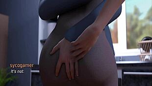 Milf Teen Licks Big Ass In Adult Game