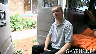 NON-PROFESSIONAL HOMOSEXUAL SEX in casual setting.