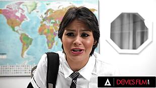 nicole aria gets pounded by teacher in doggystyle and cowgirl 😈💦