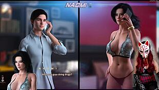 Apocalust 3 - touching my clit while playing a porn game