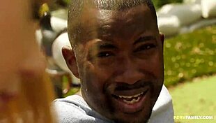 blonde hannah hays hops on stepson's monster cock