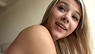 ashlynn brooke ends up cum covered and smiling after intense session