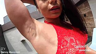 look at her twerking that ass in a little dress with no panties