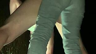 Wife Uses Strapon to Peg Husband in Public Woods