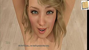 Wvm 104 Head Cheerleaders Zoe Dancing Against A Pole