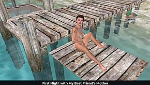 WATCH this cute girl MASTURBATE on the BEACH!