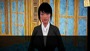 Mi nueva familia se reúne para diversión casera con pelirroja y anime