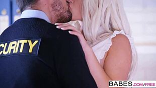 Office obsession: Blanche Bradburry flashes while fucking Kristof Cale