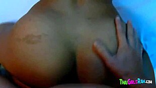 Asian hooker in heels gets her ass penetrated hard while blowing