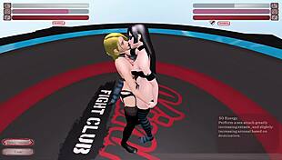 Kinky Fight Club - T1r24 - Tiffany Ambrosia Vs Julia