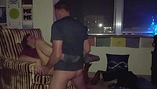 Fat old milf cuckolds friend with big tits.