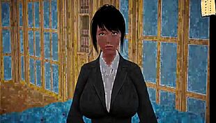 Mi nueva familia se reúne para diversión casera con pelirroja y anime