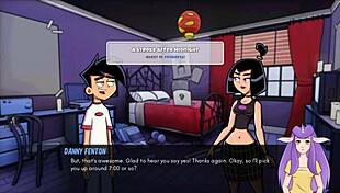 Danny Phantom Fucks Goth Girl In Amity Park Redux