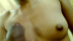 Latina with small 18+ tits gives delicious blowjob at home with big cock monster cock homemade teen 18+