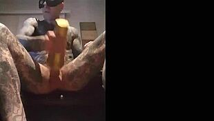 fleshlight tat jack hot fucking with cum and masturbation