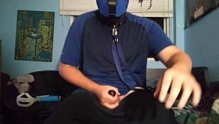 i can't stop masturbating with my chastity cage on