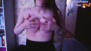 Wow, my first time chasing a wild nipple orgasm!