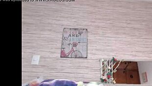 latina camgirl shoves 5 big anal balls and huge butt plug up her gaping ass, oops