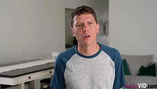 xxlayna marie shares her big tits in family group scene