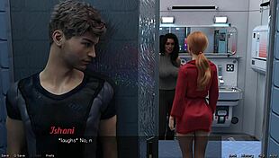 I-I nearly got caught by that big tits indian milf in space!