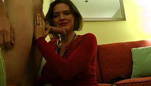 Bitch Wife With Old Tits In Cuckold Scene