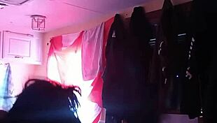 Sucking a deep load from canadian slut's blowjob