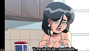 Mother-in-law catches me masturbating intensely