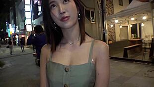 Tanned Babe's Body Knocks Him Out!