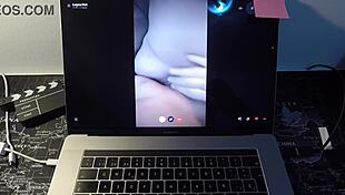 Spanish milf actress leyva fucks fan on webcam with big tits and ass