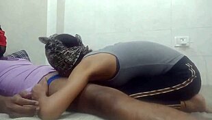 Desi Wife's Big Boobs Bounce in Hotel Sex Scene