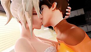 Overwatch hmv pmv hide intense action