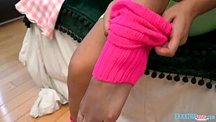 petite teen avery black blows will pounder's big cock in pov