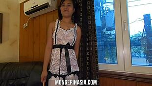 innocent Filipina teen 18+ maid banged for job