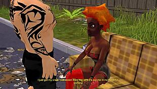 The first chapter of Bonetown: a 3D adult game where you can save a prostitute
