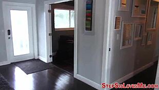 amateur teen 18+ receives pov handjob and blowjob licking in hardcore scene