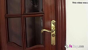 tina's dream came true, busty brazilian gal gangbanged anally by 8 dicks