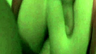 Blonde housewife enjoys early morning sex session