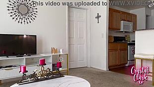 Blonde girl in glasses accidentally drawn into dad's girlfriends' plans