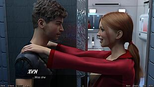 I-I nearly got caught by that big tits indian milf in space!