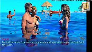 A wife and stepmother share a cartoon blonde teen story