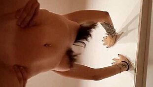 Massive pounding in bathroom with a thick veiny rod!